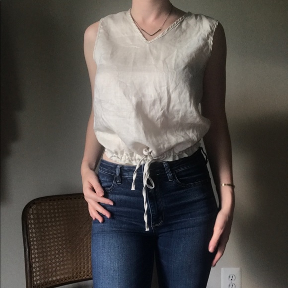 Vintage Tops - VINTAGE Cinch Tank